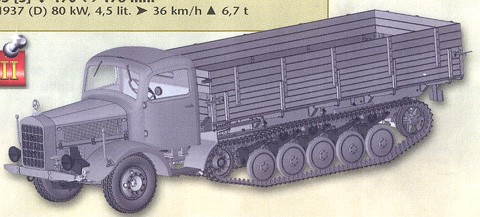 Re03091 L4500R Maultier German Half Track