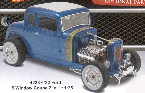 Mo4228 32 Ford 5-window coupe