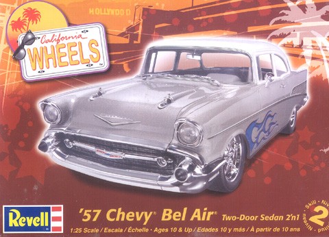 Mo4251 57 Chevy Bel Air 2D Sedan