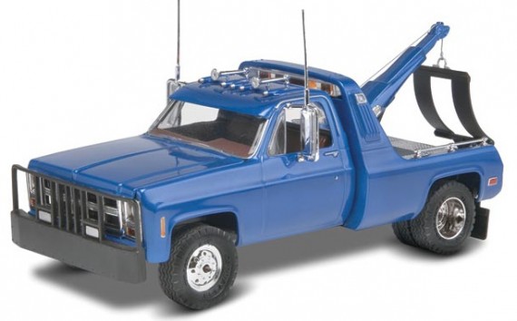 Mo7220 1977 Chevy Wrecker truck