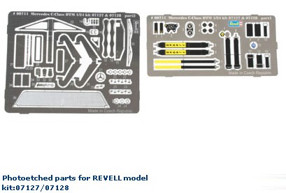 Re00711 Foto-Etch Mercedes C-klass DTM  .