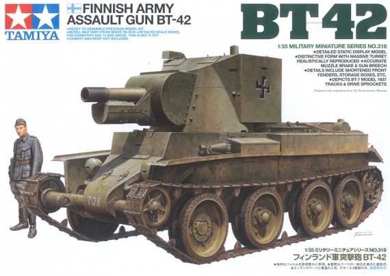 Ta35318 Bt42 Finnish Army Assault Gun
