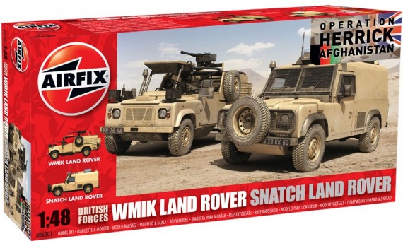 Ai06301 British forces Land Rover&Snatch Land Rover