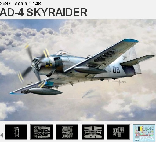 It2697 AD-4 Skyraider