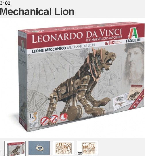 It3102 Mechanical Lion, Leonardo Da Vinci 