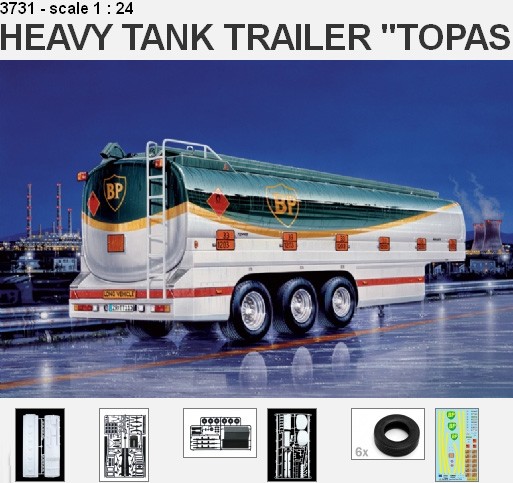 It3731 TOPAS Heavy Tank Trailer