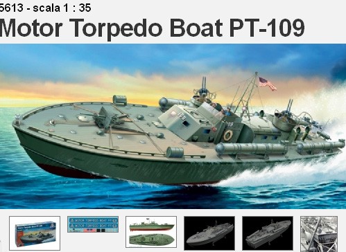 It5613 PT-109 Motor Torpedo Boat JFK