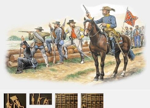 It6014 Confederate Infantry