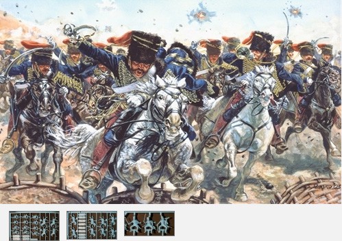 It6052 British Hussars Crimean War 1854