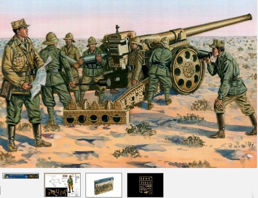 It6165 Cannone da 149/40 with crew