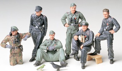 Ta35201 German Tank Crew At Rest