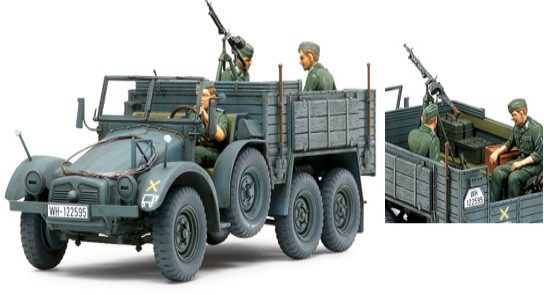 Ta35317 6x4 Truck Krupp protze Personnel carrier