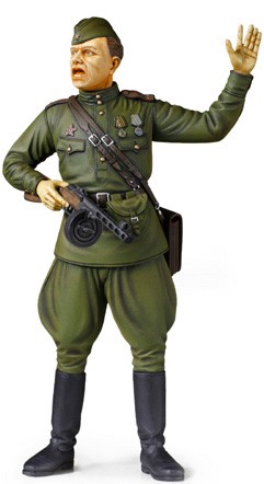 Ta36314 Russian WWII Fiel Commander -figuri