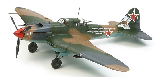 Ta61113 Ilyushin IL-2 Shturmovik + figures
