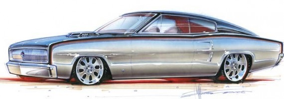 Mo4051 67 Dodge Charger 426 HEMI FOOSE