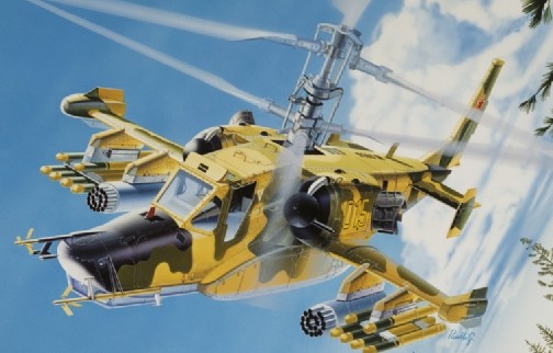 It0845 Kamov Ka-50 Hokum -helikopteri