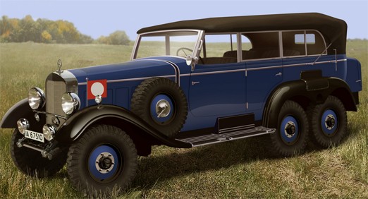 ICM35532 WWII German Personnel Car Typ G4  W31      