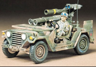 Ta35125 US M151A2 w/ Tow Missile Launcer