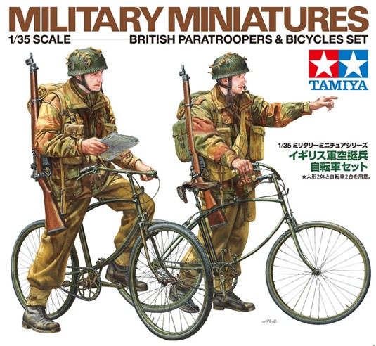 Ta35333 British Paratroopers & Bicycles Set
