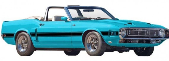 Mo4025 Shelby GT 500 Convertible 1969