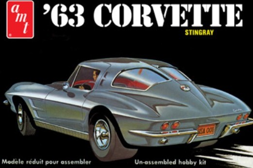 Amt861/12 63 Corvette Sting Ray