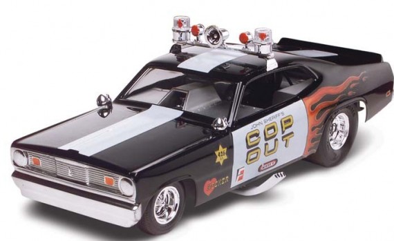 Mo4093 Plymouth Duster Cop Out Funny Car
