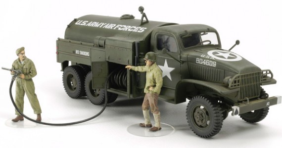 Ta32579 U.S. 2 1/2 Ton 6x6 Airfield Fuel Truck