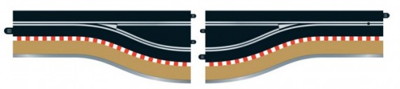 Sc7014 Pit lane track (left hand)