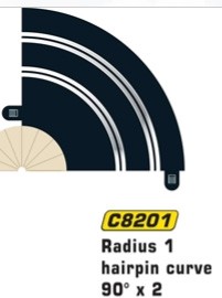 Sc8201 Kaarre Radius 1 hairpin curve 90 x2