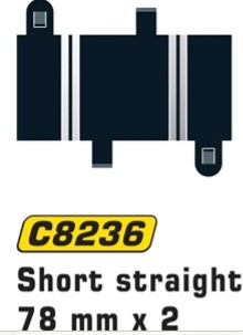 Sc8236 Short straight 78mm