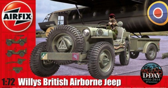 Ai02339 Willys British Airborne Jeep