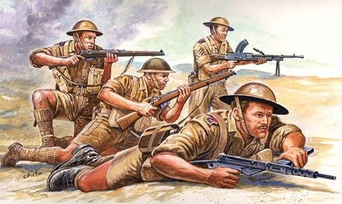 It6077 British 8th Army