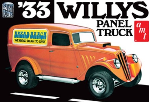 Amt879/12 1933 Willys Panel Truck