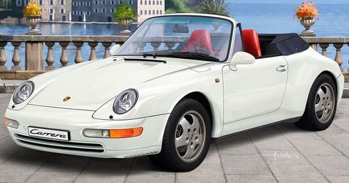 Re07063 Porsche Carrera Cabrio