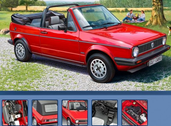 Re07071 VW Golf 1 Cabriolet