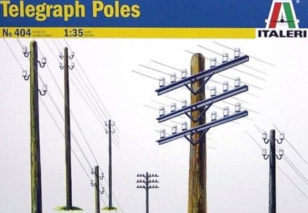 It0404 Telegraph Poles -puhelipylväät