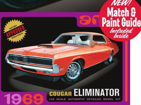 Amt898/12 1969 Mercury Cougar Eliminator