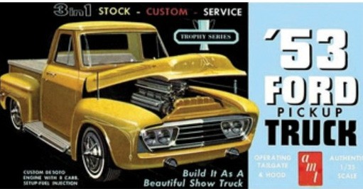 Amt882 1953 Ford Pickup Truck