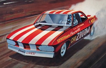 Amt873 Chezooom Corvair Funny Car