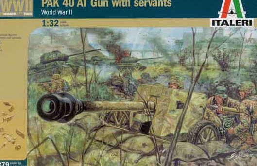 It6879 Pak 40 AT Gun with Servants