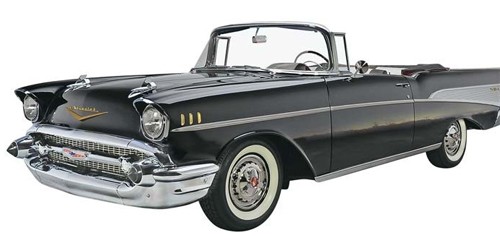 Mo4270 57  Chevy Convertible Street Burner