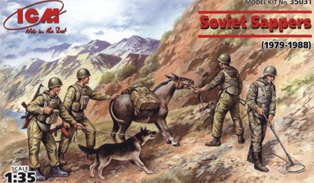 ICM35031 Soviet Sappers Soviet-Afghan War 1979-1988