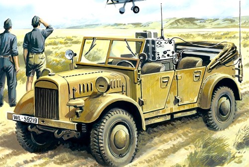 Icm35522 WWII German radio car