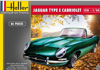 He80719 Jaguar Type E Cabriolet
