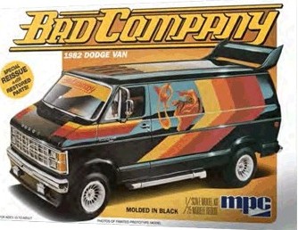 MPC824 Dodge Van 1982 BAD COMPANY