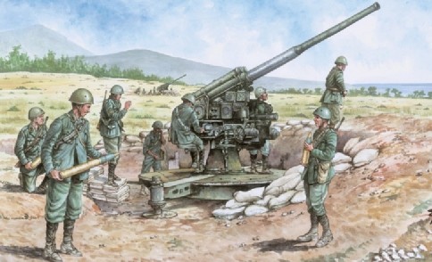 It6122 Italin 90/50 Gun with Crew