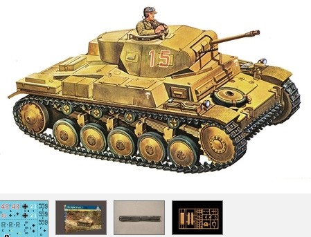It7059 Pz.Kpfw. II Ausf F