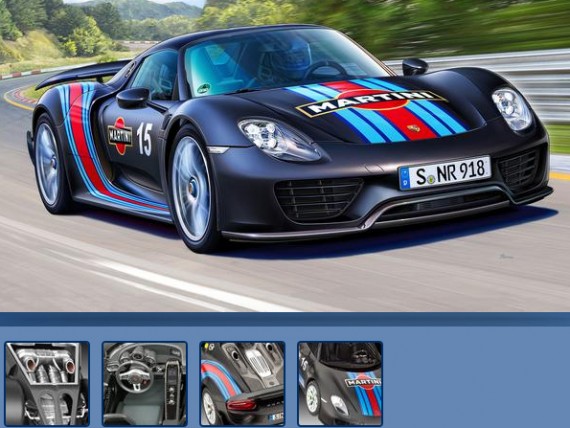 Re07027 Porsche 918 Spyder