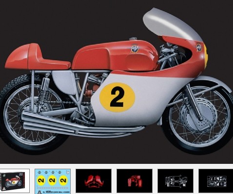 It4630 MV Agusta 500 cc 4-cyl. 1964