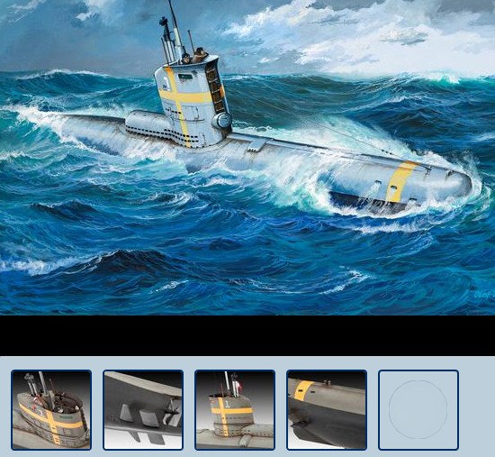 Re05140 German Submarine Type XXIII